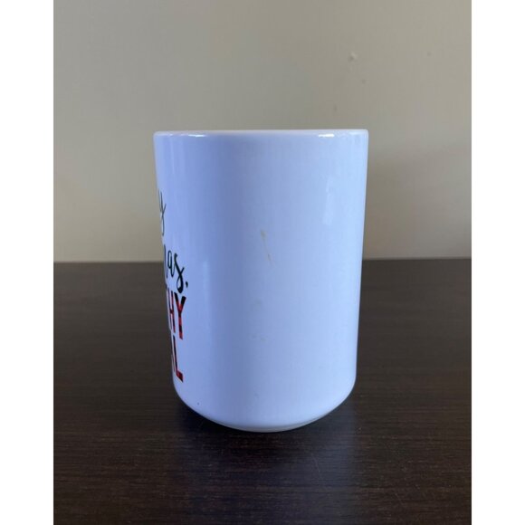 Merry Christmas Ya Filthy Animal Home Alone White Ceramic Mug Cup Handle - Picture 2 of 6